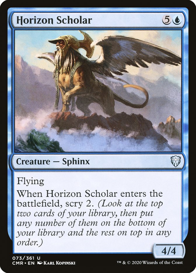 Horizon Scholar [Commander Legends] MTG Single Magic: The Gathering | Red Claw Gaming