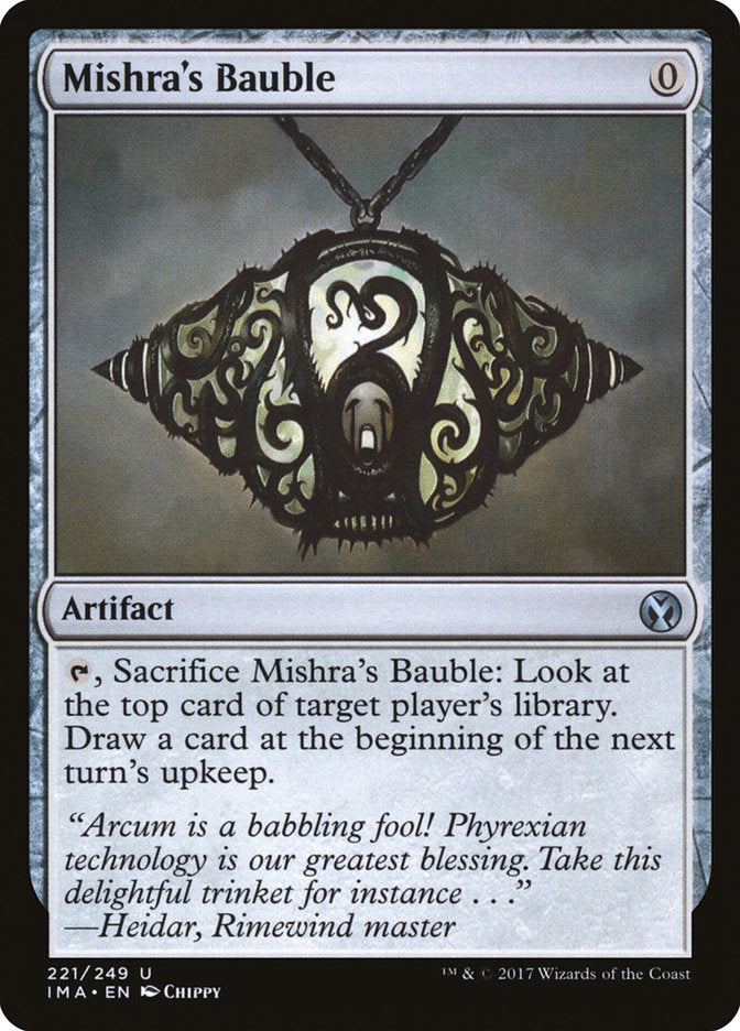 Mishra's Bauble [Iconic Masters] MTG Single Magic: The Gathering | Red Claw Gaming