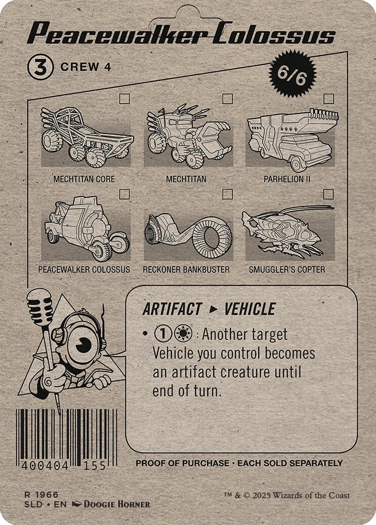 Peacewalker Colossus [Secret Lair Drop Series] MTG Single Magic: The Gathering | Red Claw Gaming