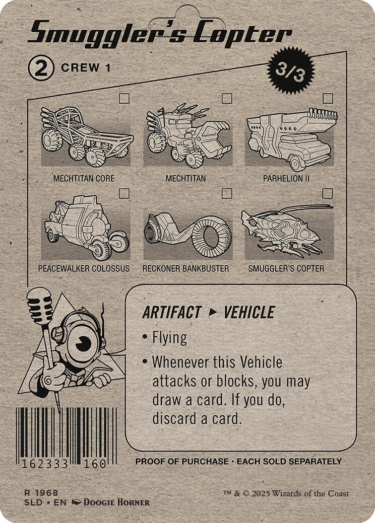 Smuggler's Copter [Secret Lair Drop Series] MTG Single Magic: The Gathering | Red Claw Gaming