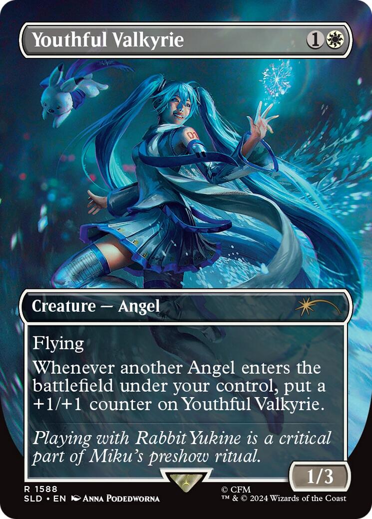 Youthful Valkyrie (Japanese) [Secret Lair Drop Series] MTG Single Magic: The Gathering | Red Claw Gaming