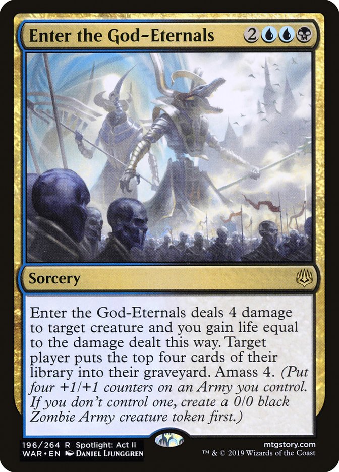 Enter the God-Eternals [War of the Spark] MTG Single Magic: The Gathering | Red Claw Gaming