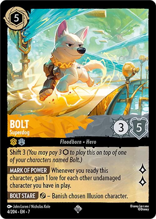 Bolt - Superdog (4/204) [Archazia's Island] Lorcana Single Disney | Red Claw Gaming