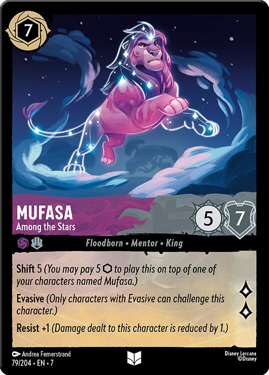 Mufasa - Among the Stars (79/204) [Archazia's Island] Lorcana Single Disney | Red Claw Gaming