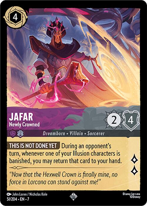 Jafar - Newly Crowned (51/204) [Archazia's Island] Lorcana Single Disney | Red Claw Gaming
