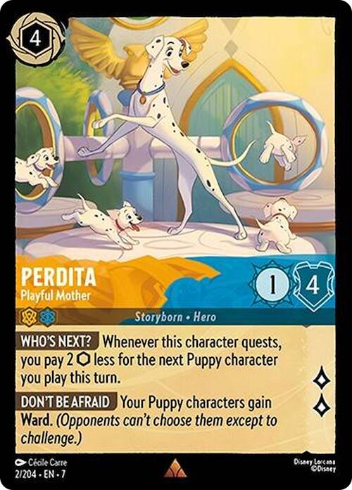Perdita - Playful Mother (2/204) [Archazia's Island] Lorcana Single Disney | Red Claw Gaming