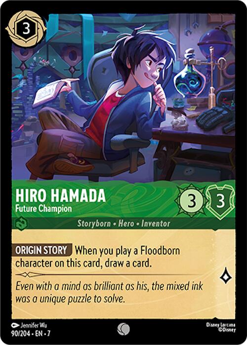 Hiro Hamada - Future Champion (90/204) [Archazia's Island] Lorcana Single Disney | Red Claw Gaming