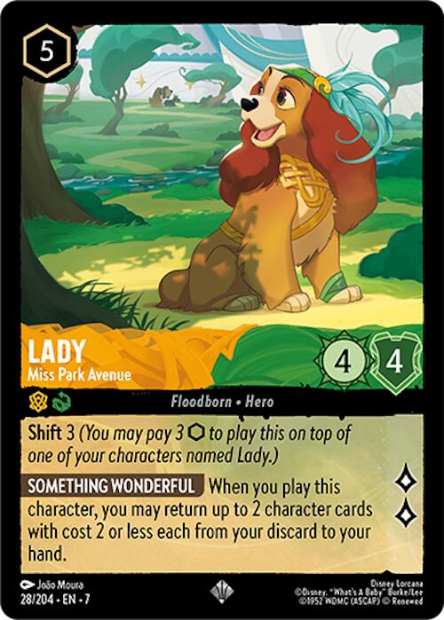 Lady - Miss Park Avenue (28/204) [Archazia's Island] Lorcana Single Disney | Red Claw Gaming
