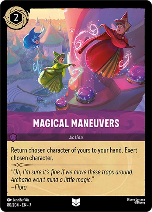 Magical Maneuvers (80/204) [Archazia's Island] Lorcana Single Disney | Red Claw Gaming