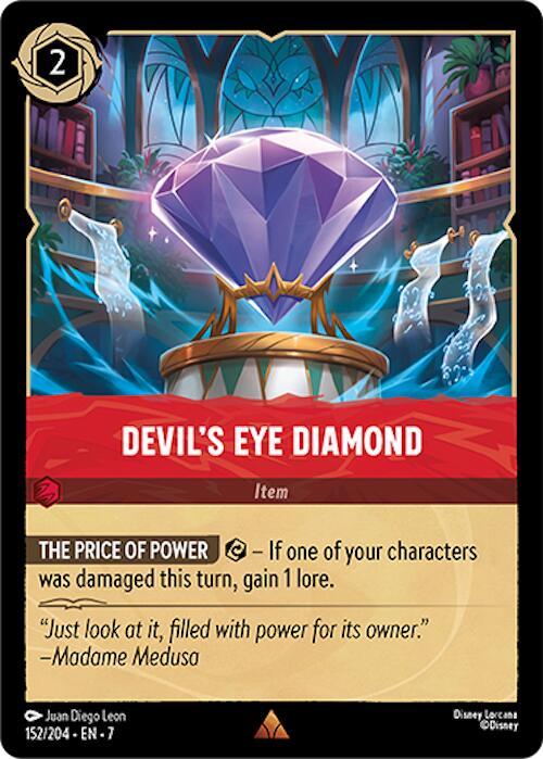 Devil's Eye Diamond (152/204) [Archazia's Island] Lorcana Single Disney | Red Claw Gaming