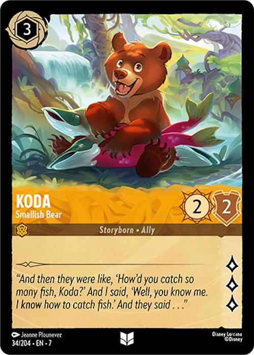 Koda - Smallish Bear (34/304) [Archazia's Island] Lorcana Single Disney | Red Claw Gaming