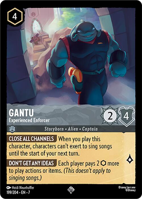 Gantu - Experienced Enforcer (199/204) [Archazia's Island] Lorcana Single Disney | Red Claw Gaming