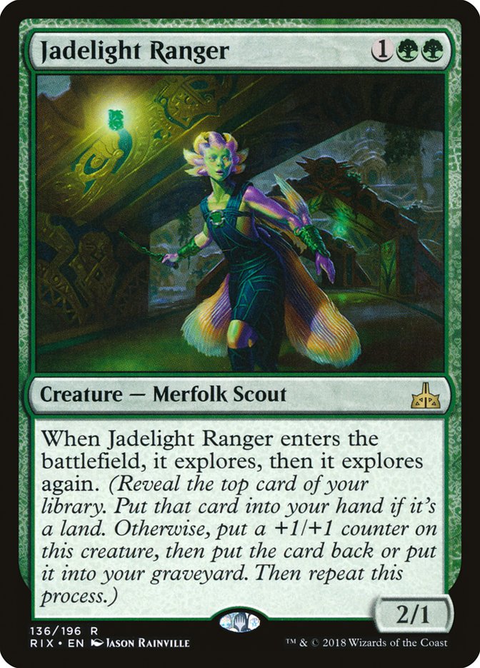 Jadelight Ranger [Rivals of Ixalan] MTG Single Magic: The Gathering | Red Claw Gaming