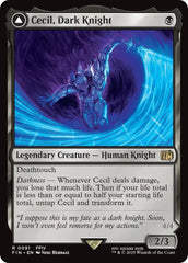 Cecil, Dark Knight // Cecil, Redeemed Paladin [FINAL FANTASY] MTG Single Magic: The Gathering | Red Claw Gaming