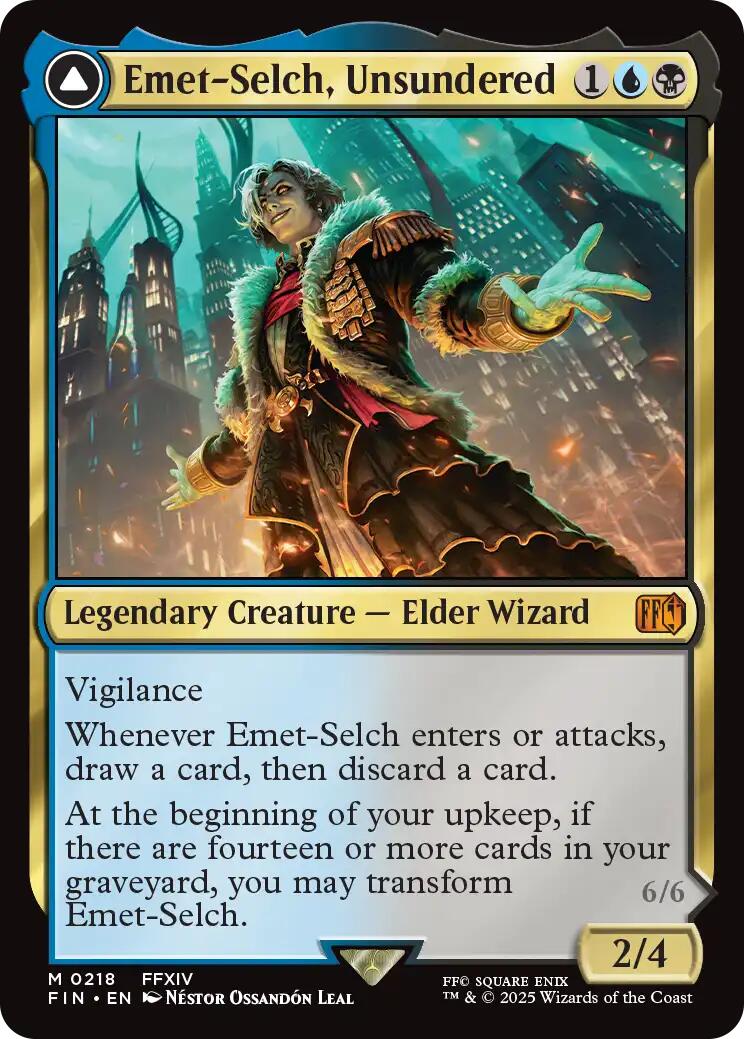 Emet-Selch, Unsundered // Hades, Sorcerer of Eld [FINAL FANTASY] MTG Single Magic: The Gathering | Red Claw Gaming