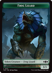 Frog Lizard // Dragon (0014) Double-Sided Token [Tarkir: Dragonstorm Commander Tokens] MTG Single Magic: The Gathering | Red Claw Gaming