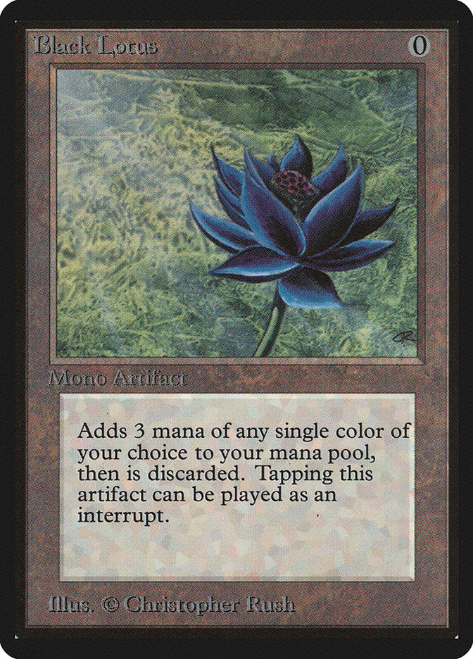 Black Lotus [Beta Edition] MTG Single Magic: The Gathering | Red Claw Gaming