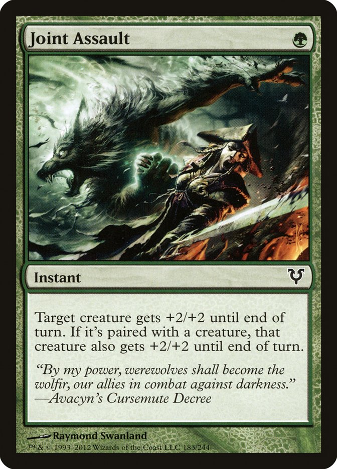 Joint Assault [Avacyn Restored] MTG Single Magic: The Gathering | Red Claw Gaming