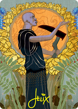 Cultivate Art Card (Gold-Stamped Signature) [Strixhaven: School of Mages Art Series] MTG Single Magic: The Gathering | Red Claw Gaming