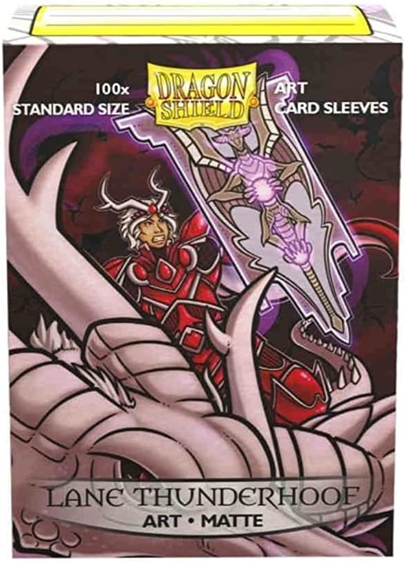 DRAGON SHIELD SLEEVES MATTE LANE THUNDERHOOF 100CT Dragon Shield Dragon Shield | Red Claw Gaming