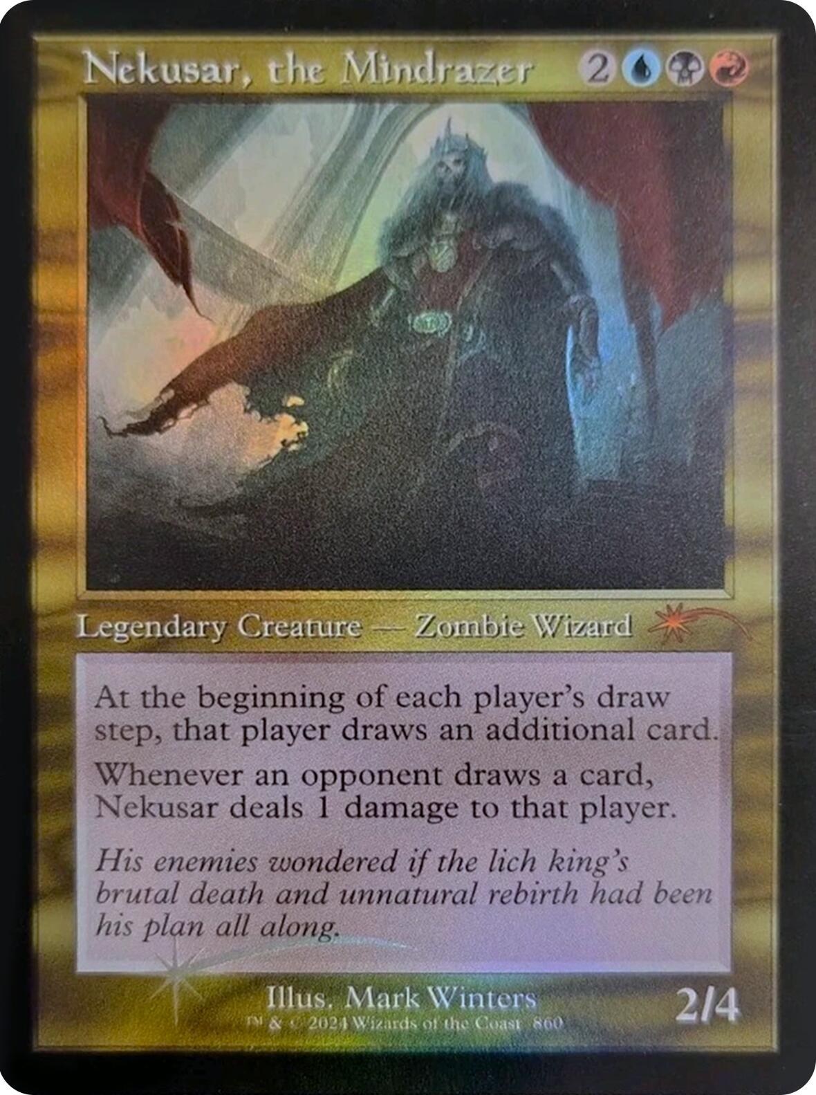 Nekusar, the Mindrazer (Retro Frame) [Secret Lair Drop Series] MTG Single Magic: The Gathering | Red Claw Gaming