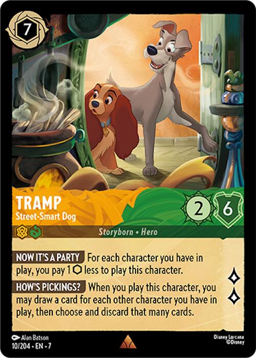 Tramp - Street-Smart Dog (10/204) [Archazia's Island] Lorcana Single Disney | Red Claw Gaming