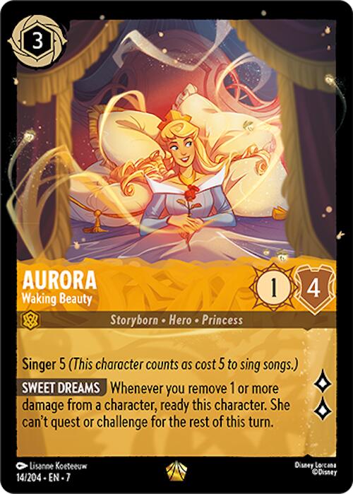 Aurora - Waking Beauty (14/204) [Archazia's Island] Lorcana Single Disney | Red Claw Gaming
