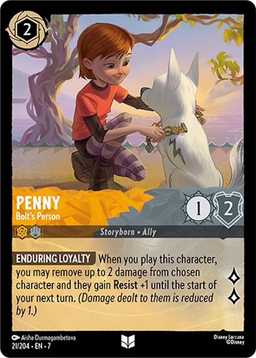 Penny - Bolt's Person (21/204) [Archazia's Island] Lorcana Single Disney | Red Claw Gaming