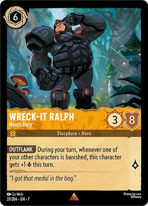 Wreck It Ralph - Hero's Duty (27/204) [Archazia's Island] Lorcana Single Disney | Red Claw Gaming
