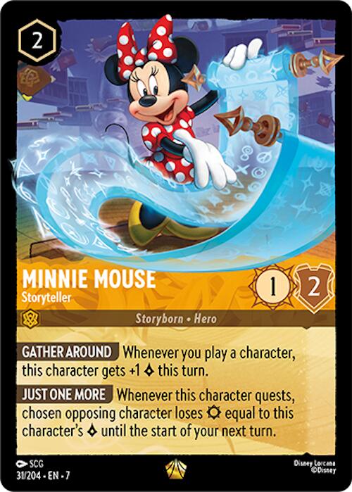 Minnie Mouse - Storyteller (31/204) [Archazia's Island] Lorcana Single Disney | Red Claw Gaming