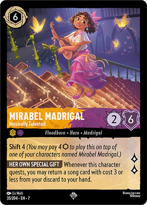 Mirabel Madrigal - Musically Talented (35/204) [Archazia's Island] Lorcana Single Disney | Red Claw Gaming