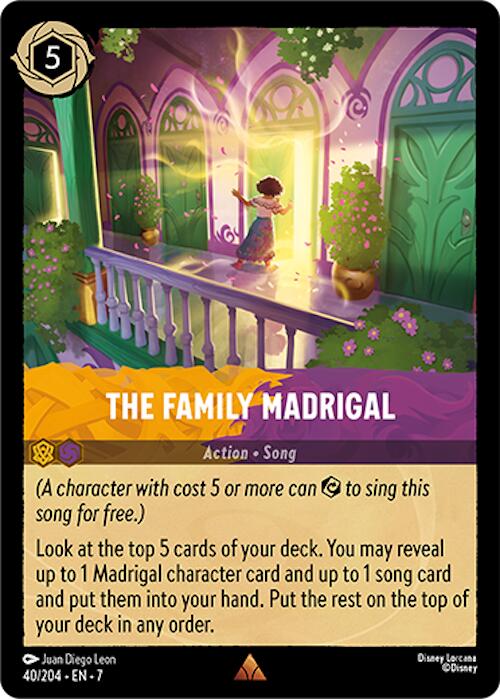 The Family Madrigal (40/204) [Archazia's Island] Lorcana Single Disney | Red Claw Gaming