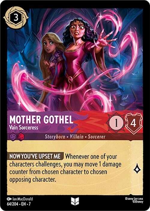 Mother Gothel - Vain Sorceress (64/204) [Archazia's Island] Lorcana Single Disney | Red Claw Gaming