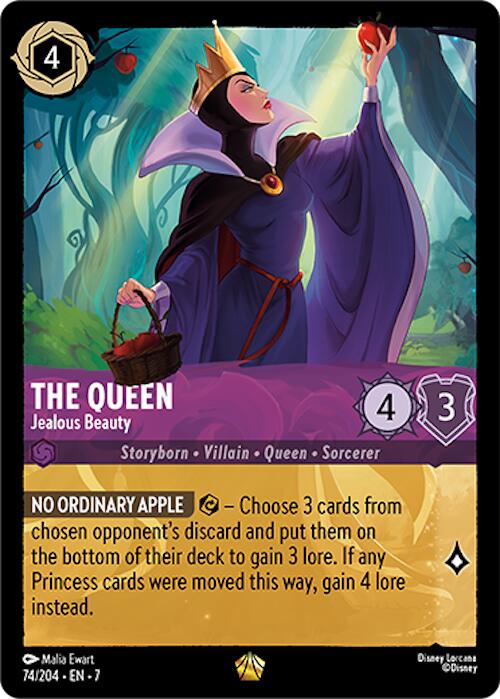 The Queen - Jealous Beauty (74/204) [Archazia's Island] Lorcana Single Disney | Red Claw Gaming