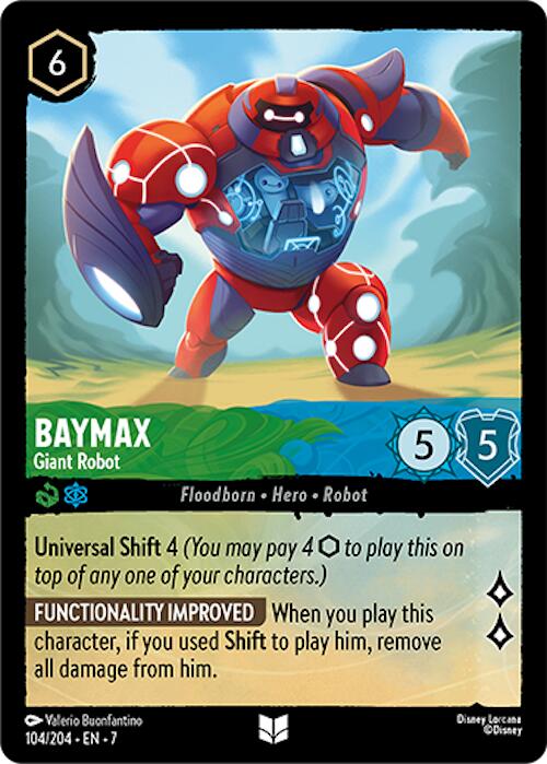 Baymax - Giant Robot (104/204) [Archazia's Island] Lorcana Single Disney | Red Claw Gaming
