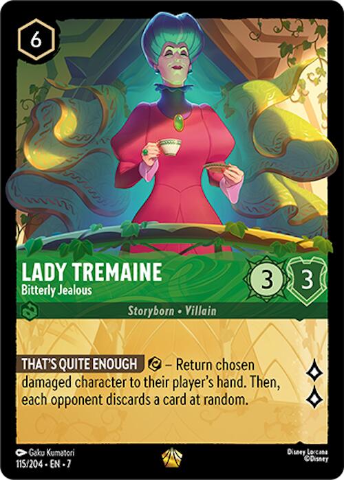 Lady Tremaine - Bitterly Jealous (115/204) [Archazia's Island] Lorcana Single Disney | Red Claw Gaming