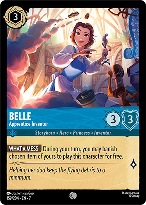 Belle - Apprentice Inventor (159/204) [Archazia's Island] Lorcana Single Disney | Red Claw Gaming