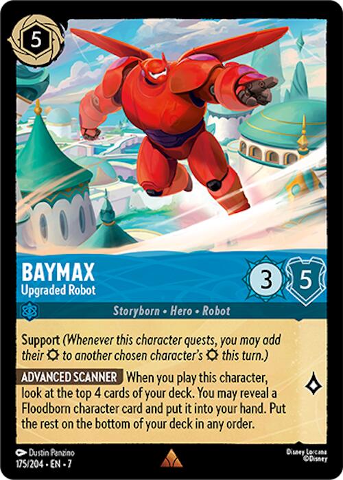 Baymax - Upgraded Robot (175/204) [Archazia's Island] Lorcana Single Disney | Red Claw Gaming