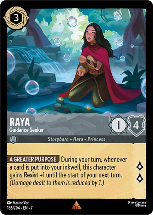 Raya - Guidance Seeker (186/204) [Archazia's Island] Lorcana Single Disney | Red Claw Gaming