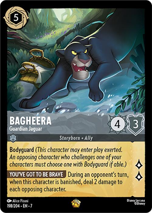 Bagheera - Guardian Jaguar (198/204) [Archazia's Island] Lorcana Single Disney | Red Claw Gaming