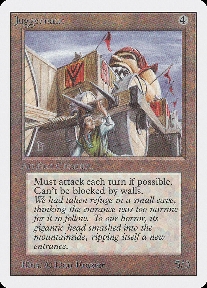 Juggernaut [Unlimited Edition] MTG Single Magic: The Gathering | Red Claw Gaming