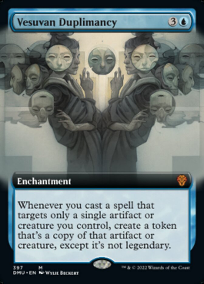 Vesuvan Duplimancy (Extended Art) [Dominaria United] MTG Single Magic: The Gathering | Red Claw Gaming