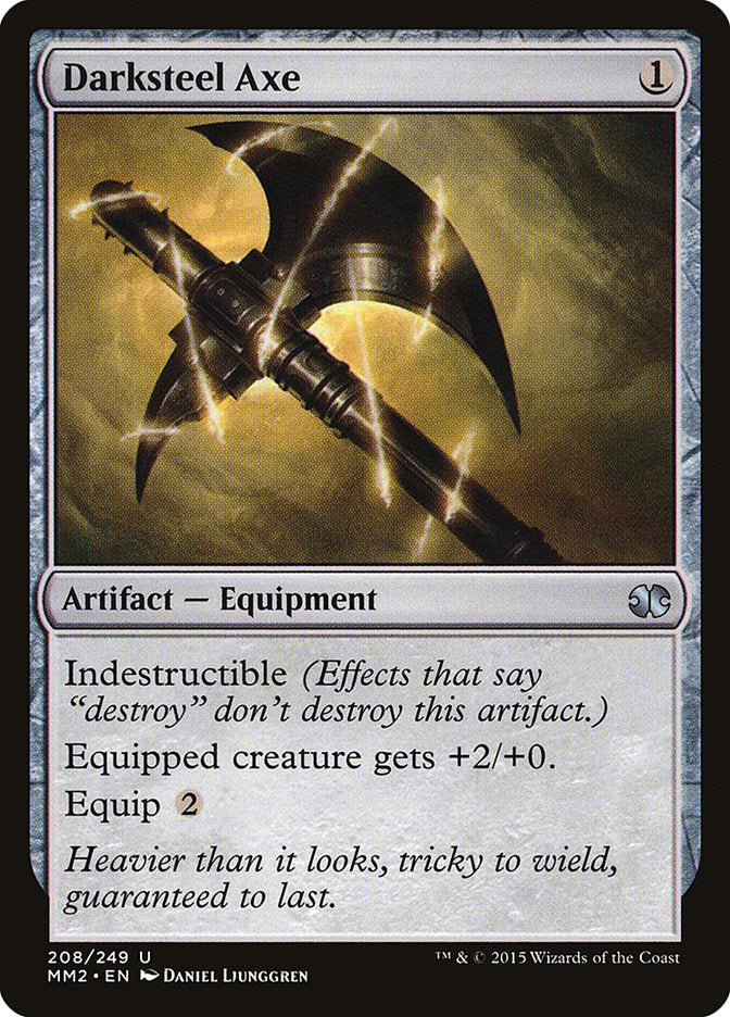 Darksteel Axe [Modern Masters 2015] MTG Single Magic: The Gathering | Red Claw Gaming