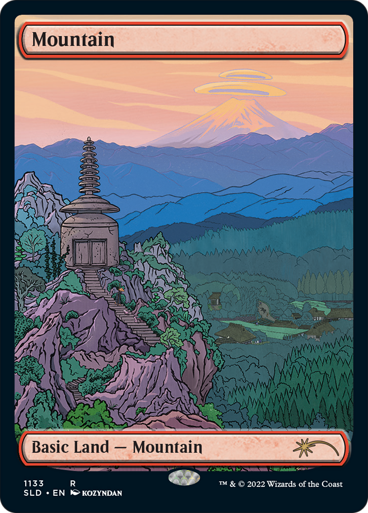Mountain (1133) (Full-Art) [Secret Lair Drop Series] MTG Single Magic: The Gathering | Red Claw Gaming