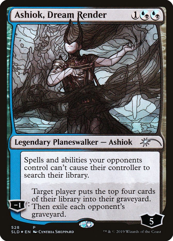 Ashiok, Dream Render (Stained Glass) [Secret Lair Drop Promos] MTG Single Magic: The Gathering | Red Claw Gaming