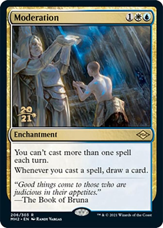 Moderation [Modern Horizons 2 Prerelease Promos] MTG Single Magic: The Gathering | Red Claw Gaming