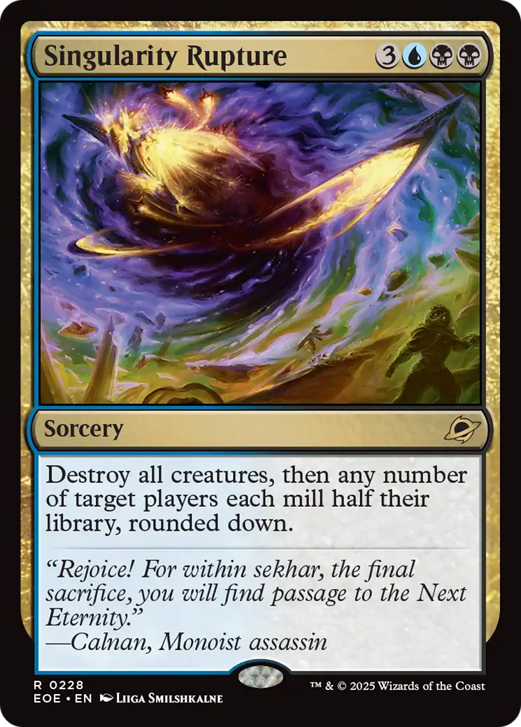 Singularity Rupture [Edge of Eternities] MTG Single Magic: The Gathering | Red Claw Gaming