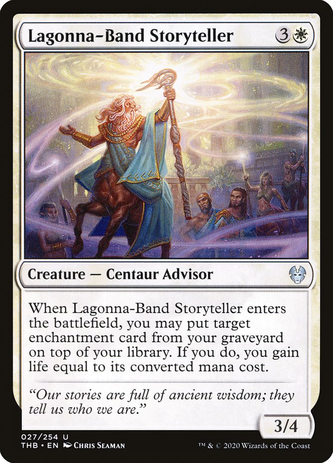 Lagonna-Band Storyteller [Theros Beyond Death] MTG Single Magic: The Gathering | Red Claw Gaming