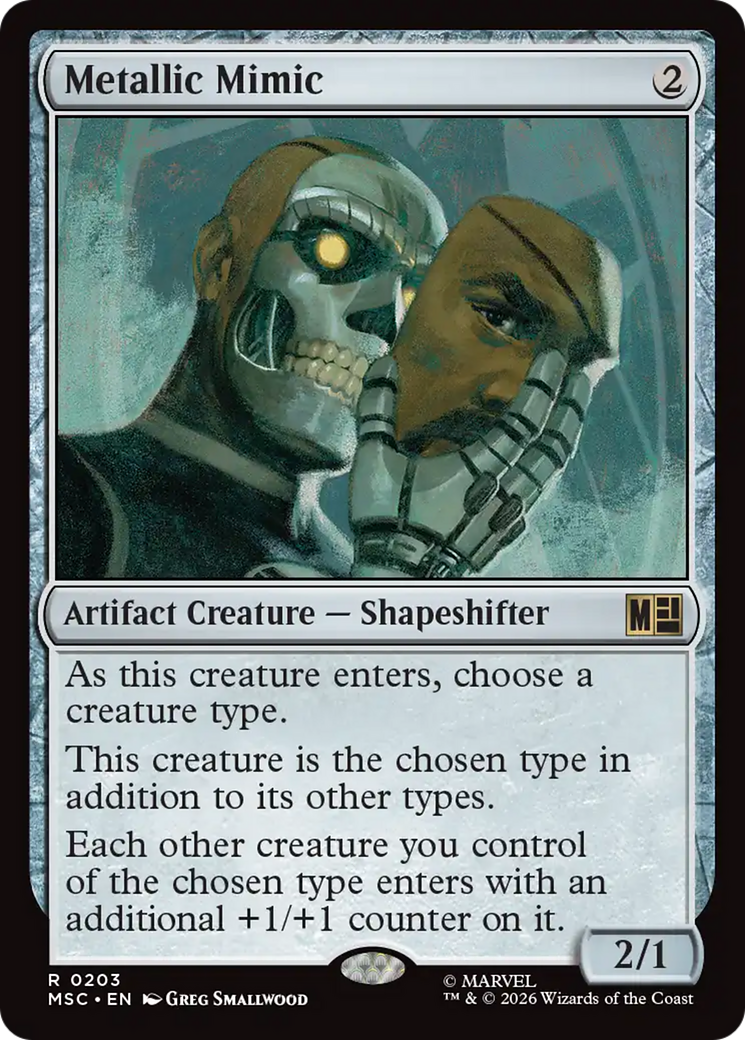 Metallic Mimic [Marvel Super Heroes Commander] MTG Single Magic: The Gathering | Red Claw Gaming