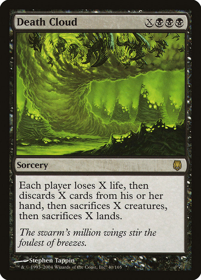 Death Cloud [Darksteel] MTG Single Magic: The Gathering | Red Claw Gaming